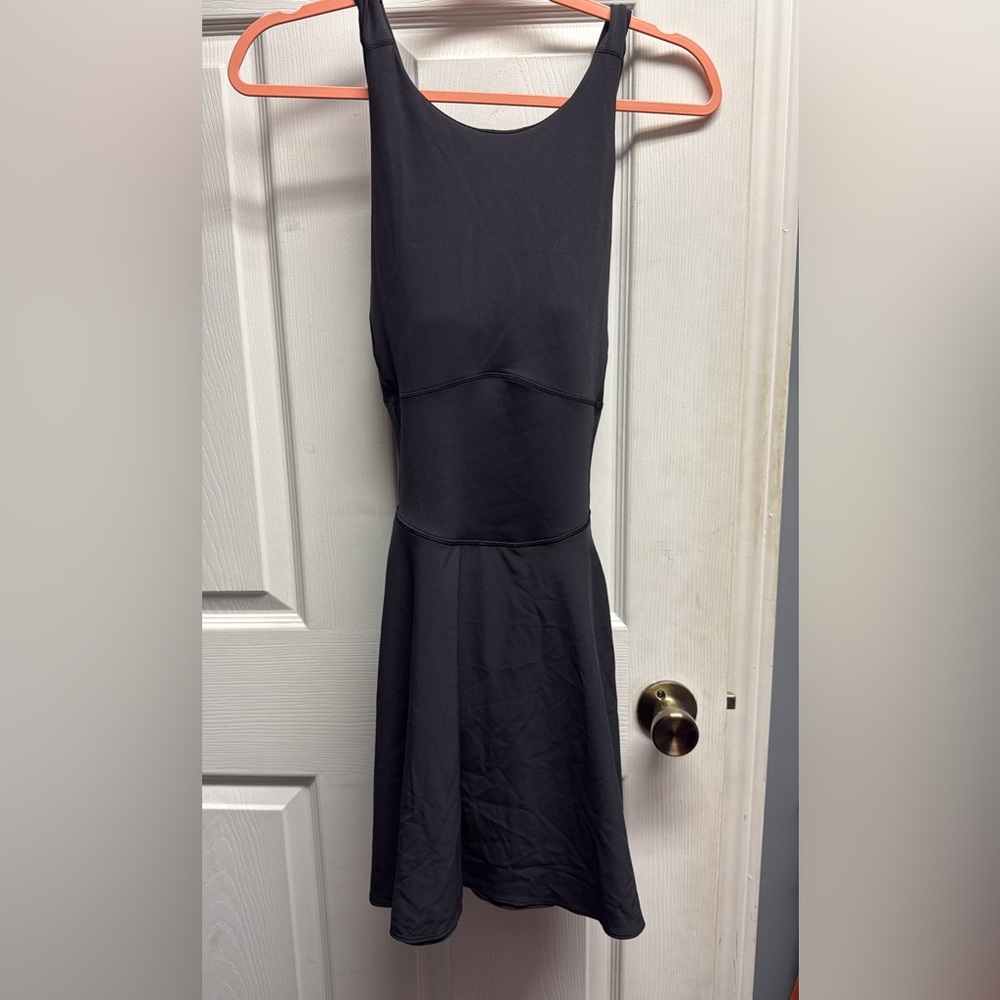 lululemon athletica Black Court crush dress